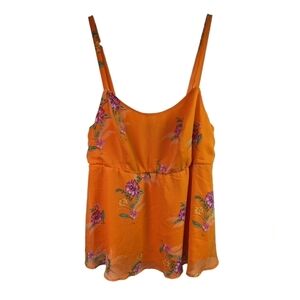 Torrid Babydoll Chiffon Cami Sz 0